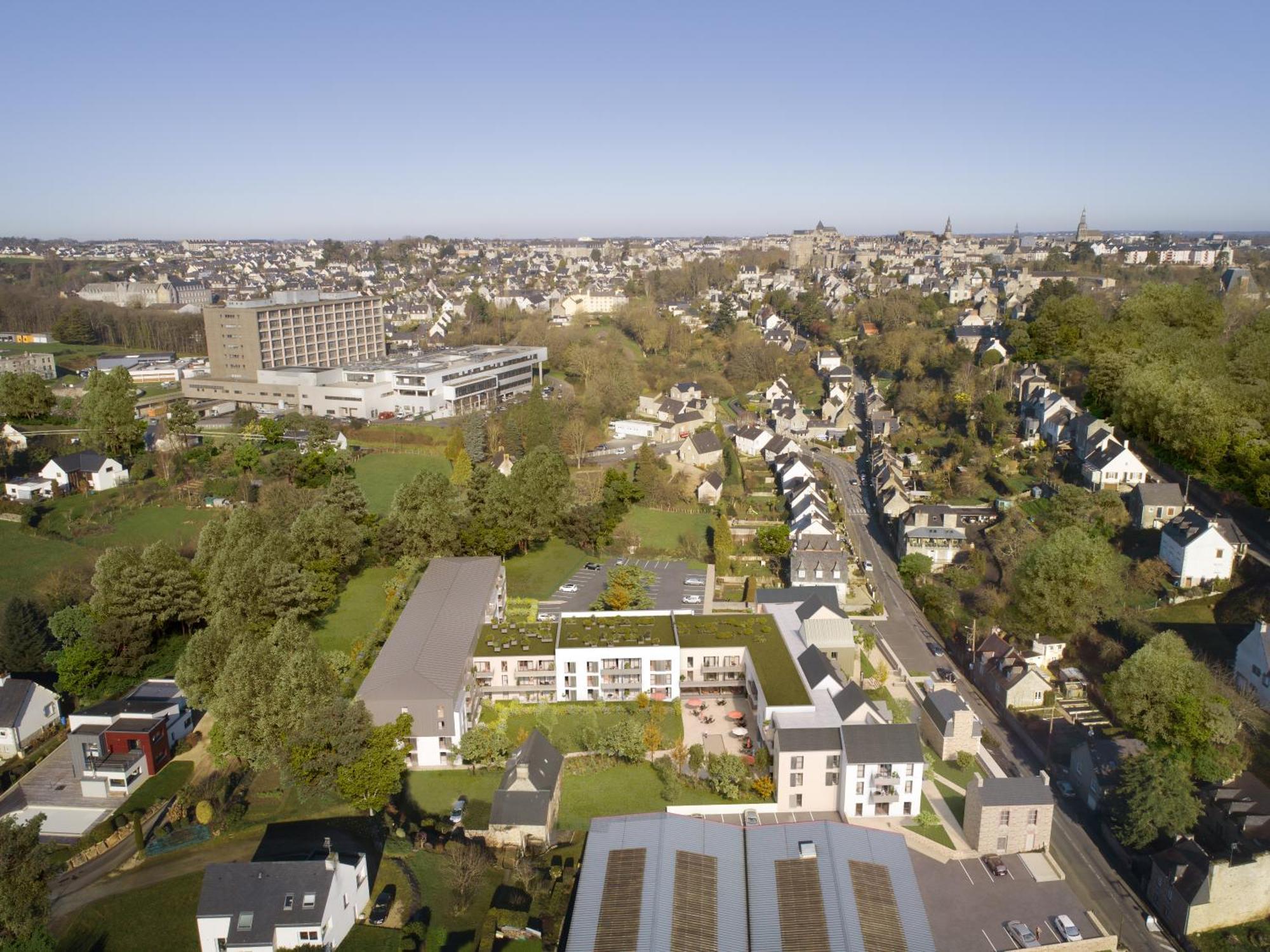 Residence Services Seniors - Domitys Les Jardins D'Ahna Dinan Exterior photo
